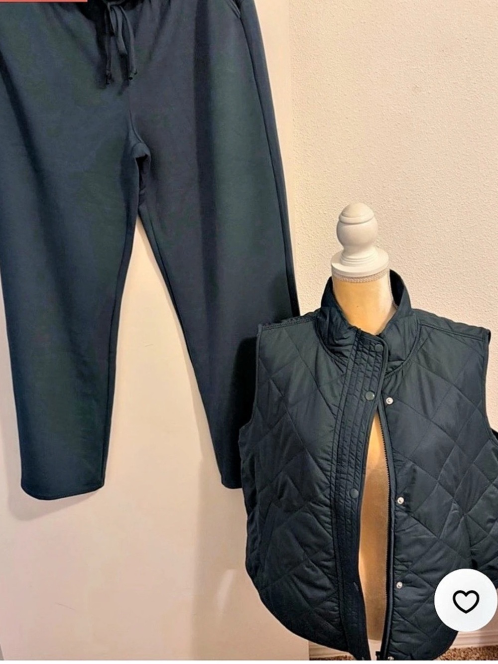 Marcuse Down for It All Vest Quilted Black Vest